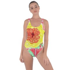 Reid Hall Rose Watercolor Bring Sexy Back Swimsuit