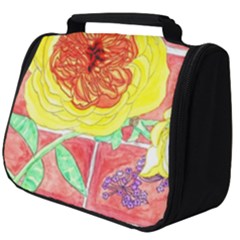 Reid Hall Rose Watercolor Full Print Travel Pouch (big) by okhismakingart