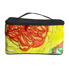 Reid Hall Rose Watercolor Cosmetic Storage by okhismakingart