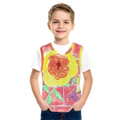 Reid Hall Rose Watercolor Kids  Sportswear by okhismakingart