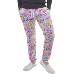 Candy Hearts (sweet Hearts-inspired) Men s Jogger Sweatpants by okhismakingart
