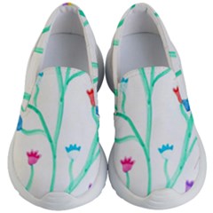 Cheerio Box Vine  Kids  Lightweight Slip Ons by okhismakingart