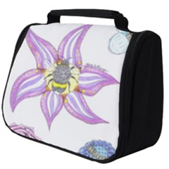 Flower And Insects Full Print Travel Pouch (big) by okhismakingart
