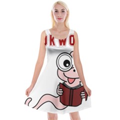Literal Bookworm Reversible Velvet Sleeveless Dress