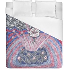 Abstract Flower Field Duvet Cover (california King Size) by okhismakingart