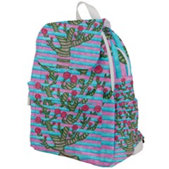 Notebook Flower Tree Top Flap Backpack by okhismakingart