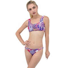 Floral Jungle Purple The Little Details Bikini Set by okhismakingart