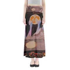 Angel s City Full Length Maxi Skirt by okhismakingart