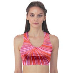 Electric Field Art III Sports Bra