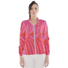 Electric Field Art III Women s Windbreaker