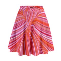 Electric Field Art III High Waist Skirt