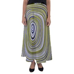 Electric Field Art Iv Flared Maxi Skirt by okhismakingart