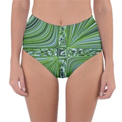 Electric Field Art Vii Reversible High-waist Bikini Bottoms by okhismakingart