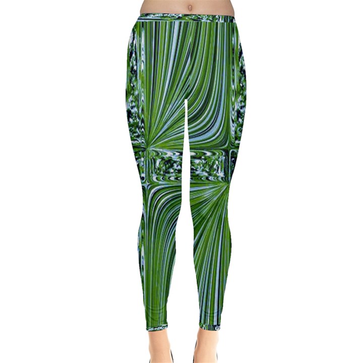 Electric Field Art VII Inside Out Leggings