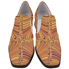 Electric Field Art X Slip On Heel Loafers by okhismakingart