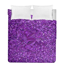 Electric Field Art Xi Duvet Cover Double Side (full/ Double Size) by okhismakingart