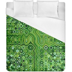 Electric Field Art Xii Duvet Cover (california King Size) by okhismakingart