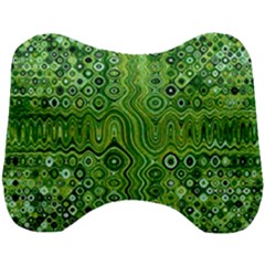 Electric Field Art Xii Head Support Cushion by okhismakingart