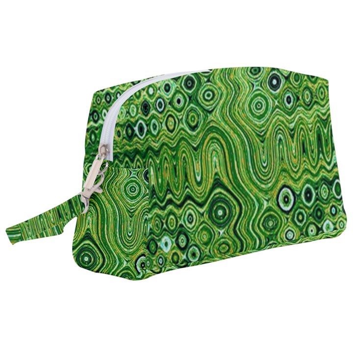 Electric Field Art XII Wristlet Pouch Bag (Large)