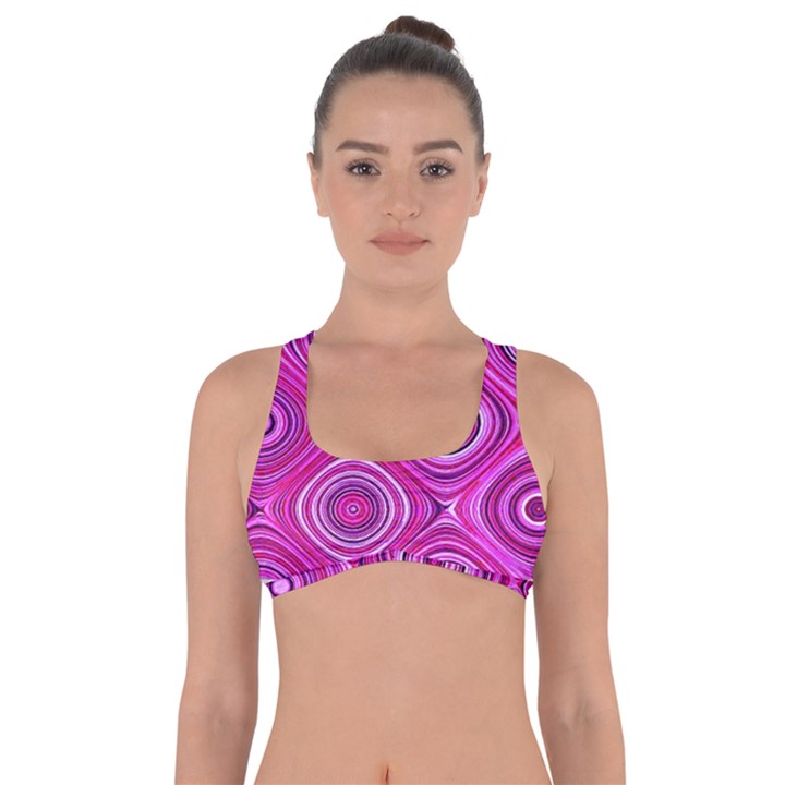 Electric Field Art XIII Got No Strings Sports Bra