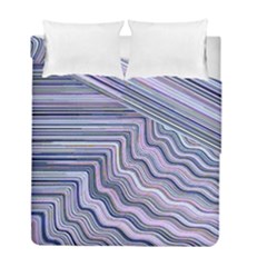 Electric Field Art Xxi Duvet Cover Double Side (full/ Double Size) by okhismakingart