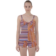 Electric Field Art Xxii Tie Front Two Piece Tankini by okhismakingart