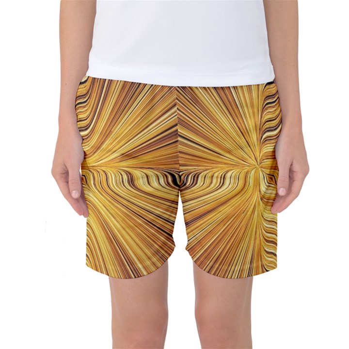 Electric Field Art XXVI Women s Basketball Shorts