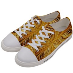 Electric Field Art Xxvi Women s Low Top Canvas Sneakers by okhismakingart