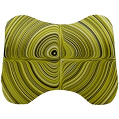 Electric Field Art Xxvii Head Support Cushion by okhismakingart