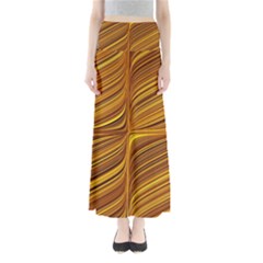 Electric Field Art Xxix Full Length Maxi Skirt by okhismakingart