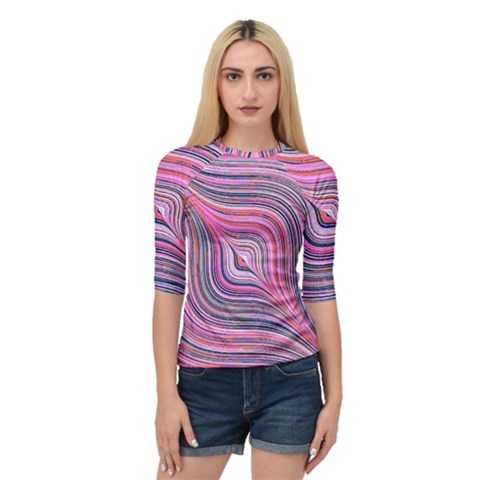 Electric Field Art Xxx Quarter Sleeve Raglan Tee by okhismakingart