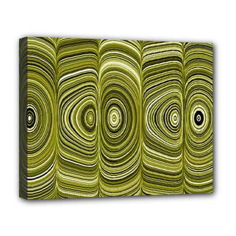 Electric Field Art Xxxiii Deluxe Canvas 20  X 16  (stretched) by okhismakingart