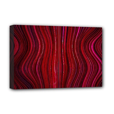 Electric Field Art Xli Deluxe Canvas 18  X 12  (stretched) by okhismakingart