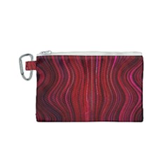 Electric Field Art Xli Canvas Cosmetic Bag (small) by okhismakingart