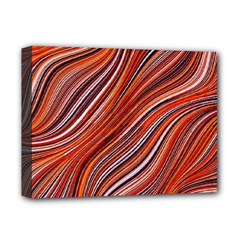 Electric Field Art Xliii Deluxe Canvas 16  X 12  (stretched)  by okhismakingart