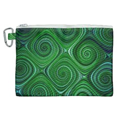 Electric Field Art Xliv Canvas Cosmetic Bag (xl) by okhismakingart