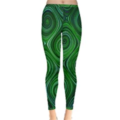 Electric Field Art Xliv Inside Out Leggings by okhismakingart