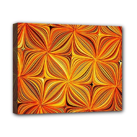 Electric Field Art Xlv Canvas 10  X 8  (stretched) by okhismakingart