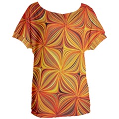 Electric Field Art XLV Women s Oversized Tee