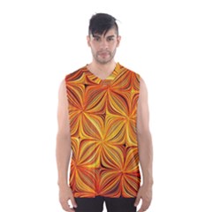 Electric Field Art XLV Men s Basketball Tank Top