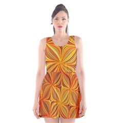 Electric Field Art XLV Scoop Neck Skater Dress