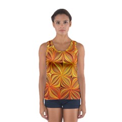 Electric Field Art Xlv Sport Tank Top  by okhismakingart