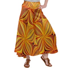 Electric Field Art XLV Satin Palazzo Pants