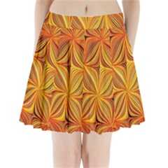 Electric Field Art XLV Pleated Mini Skirt