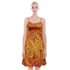 Electric Field Art XLV Spaghetti Strap Velvet Dress