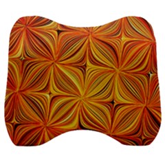 Electric Field Art XLV Velour Head Support Cushion