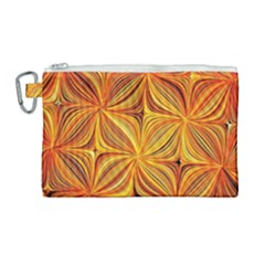 Electric Field Art XLV Canvas Cosmetic Bag (Large)