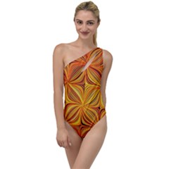 Electric Field Art XLV To One Side Swimsuit