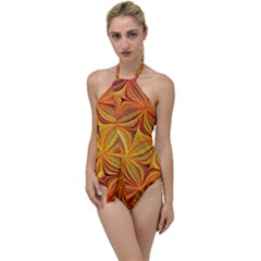 Electric Field Art XLV Go with the Flow One Piece Swimsuit