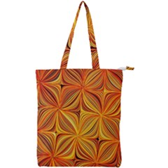 Electric Field Art Xlv Double Zip Up Tote Bag by okhismakingart